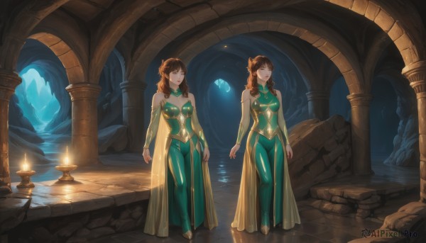 The beauty of a female set in a captivating moon