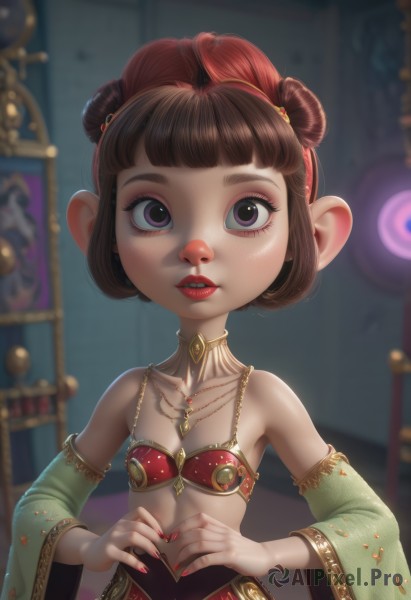 A child set against the backdrop of a captivating dynamic scene