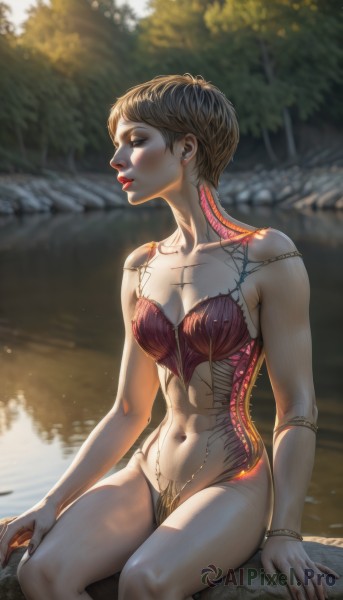 A cyborg captured beautifully in a dynamic day