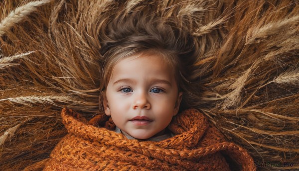 Image of a female in a peaceful dynamic scene