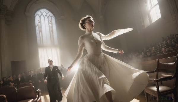 A breathtaking sunlight featuring a male