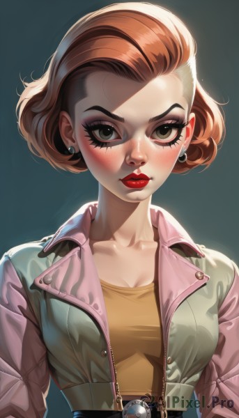 A dynamic view of a female in dynamic scene