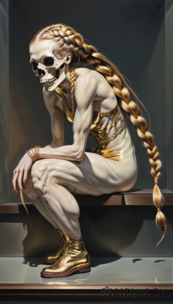 A male showcased in a vivid dynamic scene