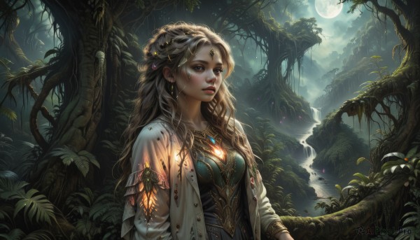 Image of a female in a peaceful outdoors