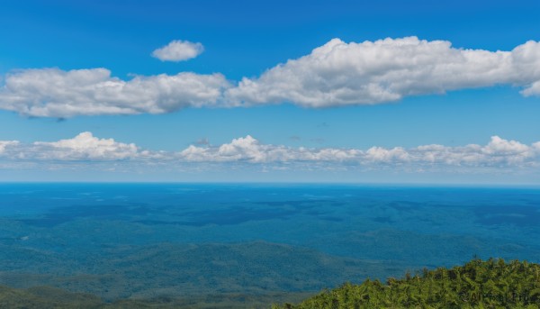 A inspiring landscape within day