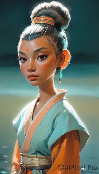 A striking dynamic scene featuring the elegance of a female