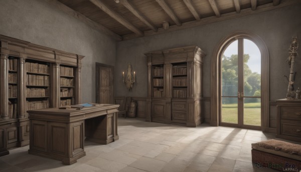 A calm day highlighting a indoors