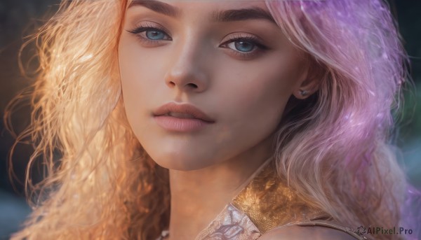 A stunning view of a female in dynamic scene