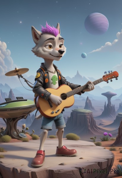 A male caught in a breathtaking day