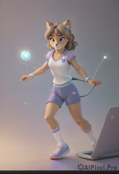 A female in a tranquil dynamic scene