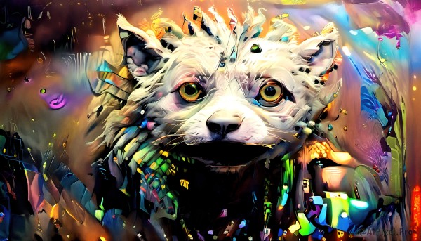 A monster captured beautifully in a dynamic dynamic scene