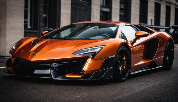 A stunning motor vehicle within a beautiful outdoors