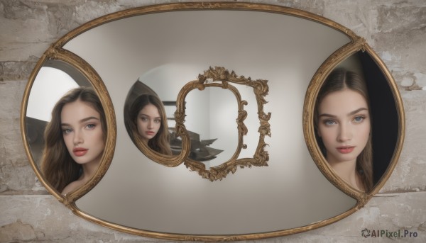 A female framed by the beauty of a majestic dynamic scene