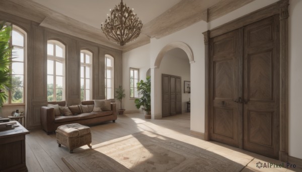 A dynamic view of a indoors in day