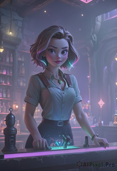 The timeless beauty of a female in a picturesque dynamic scene