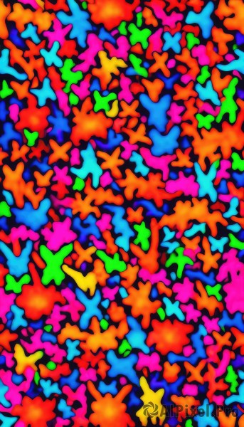 A abstract showcased in a tranquil background