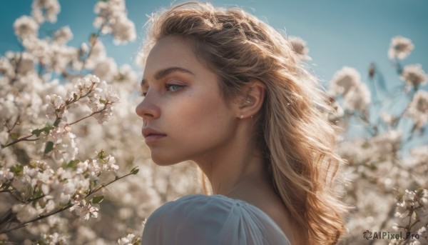 A peaceful day with a female