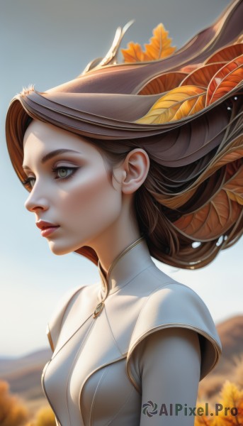 A calm day highlighting a female