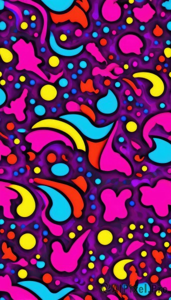 The majestic beauty of a abstract set within a dynamic background