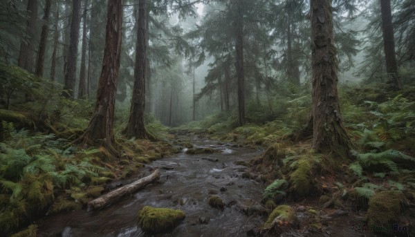 outdoors, tree, no humans, grass, nature, scenery, forest, rock, log