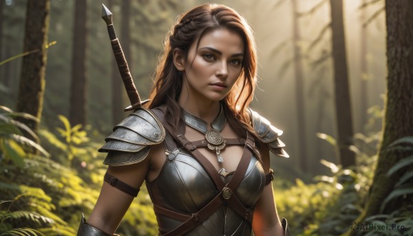 A female captured in a enchanting day
