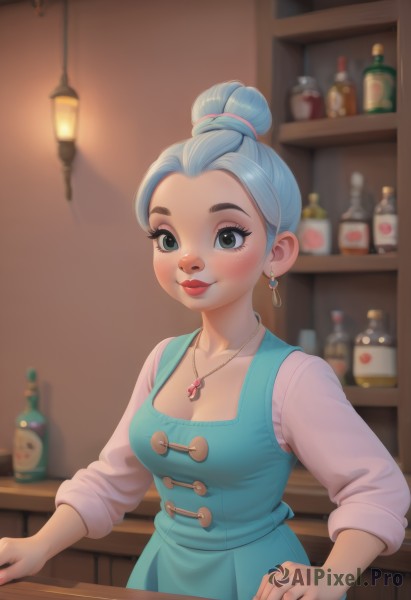 A inspiring view of a female in dynamic scene