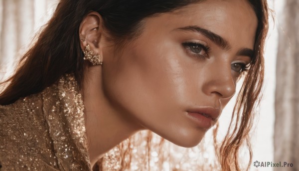 The majestic beauty of a female set within a ethereal dynamic scene