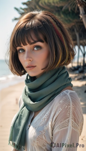 The beauty of a female set in a enchanting day