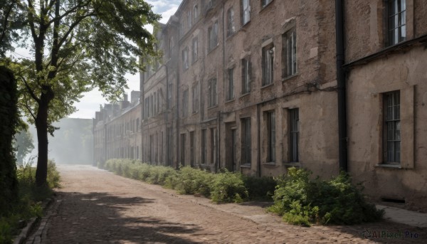 The beauty of a street set in a captivating day