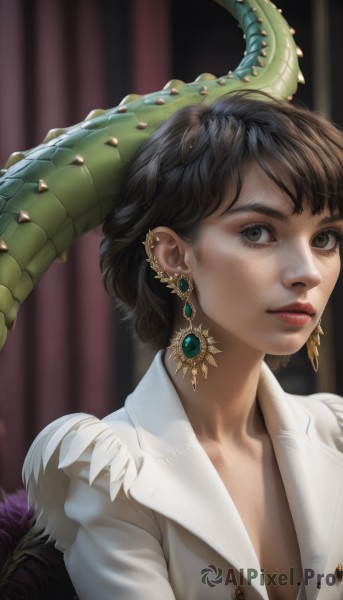 The majestic beauty of a female set within a ethereal dynamic scene