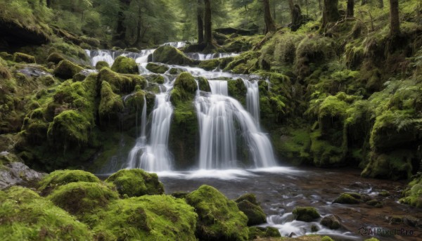 outdoors,day,water,tree,no humans,nature,scenery,forest,rock,river,waterfall,landscape,moss,stream