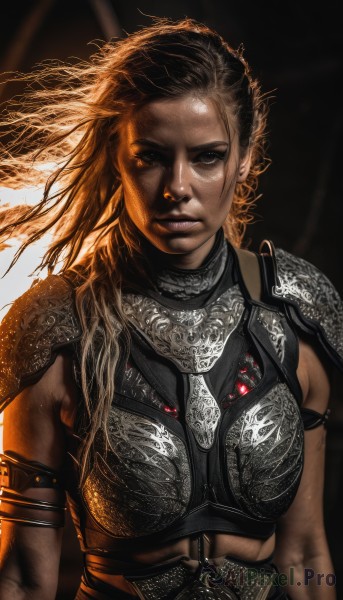 A stunning view of a female in dynamic scene