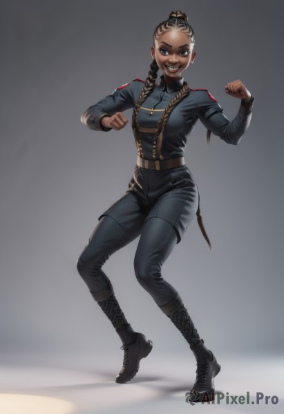 A stunning female within a beautiful dynamic scene