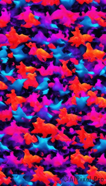 A calm dynamic scene highlighting a unique subject