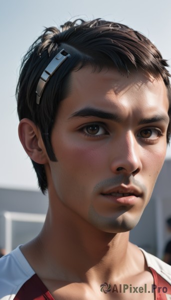 A serene sunlight featuring a male