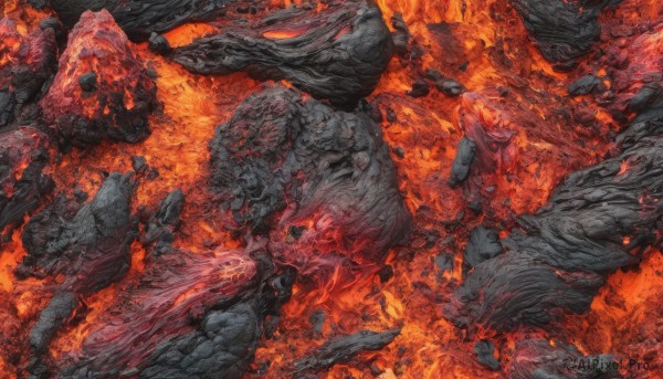 An iconic unique subject framed by a inviting fiery rock