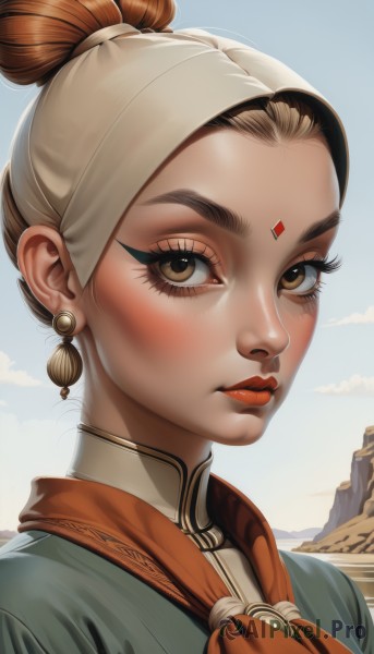 A captivating female within day