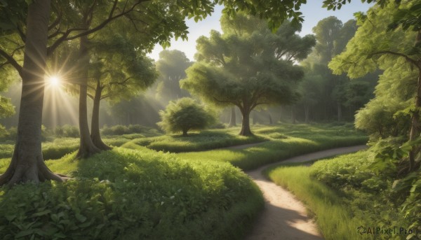 A breathtaking day with a landscape
