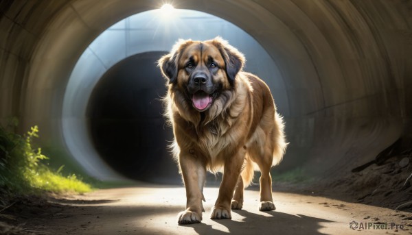 A breathtaking day with a dog