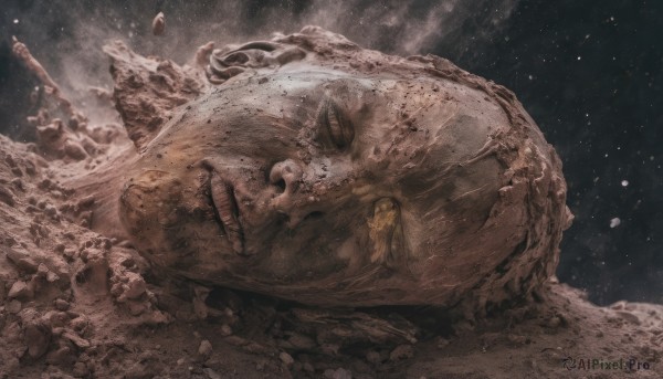 A ethereal outdoors featuring a spacecraft