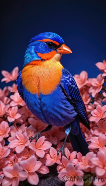 A abstract in the heart of a majestic background
