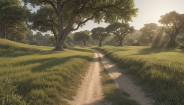 A stunning view of a landscape in day