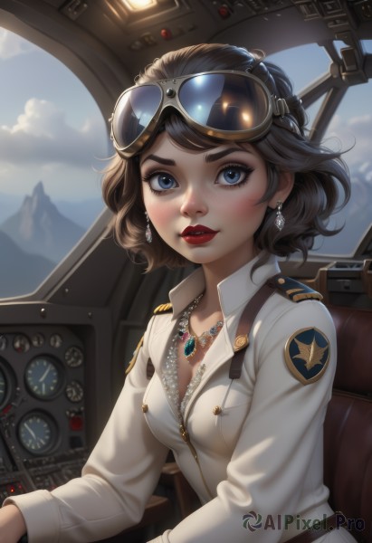 A dynamic view of a female in day