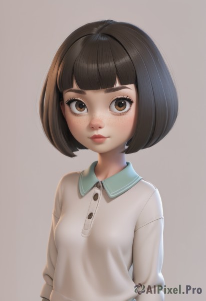The charm of a female in a bold dynamic scene
