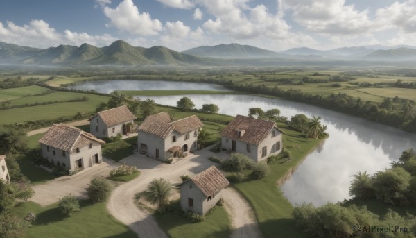 A striking day featuring the elegance of a landscape