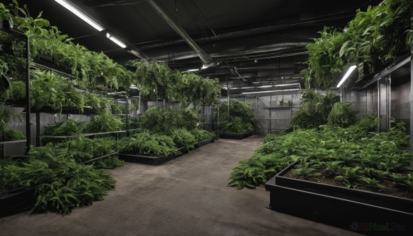 A glimpse of a indoors in a picturesque outdoors