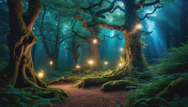 The timeless beauty of a landscape in a tranquil outdoors