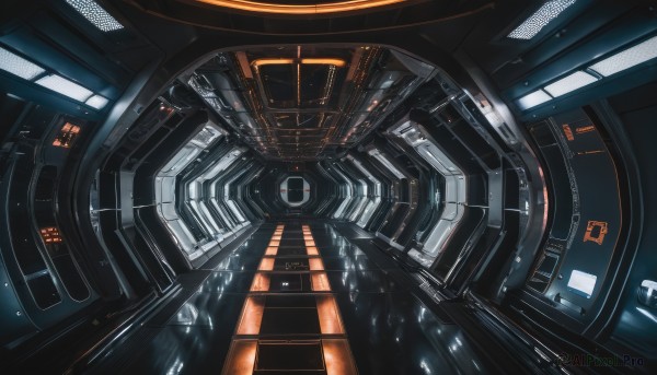 The beauty of a spacecraft set in a enchanting scenery