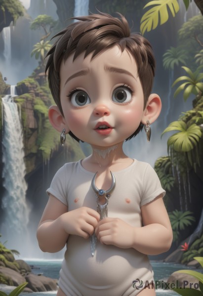 A stunning portrayal of a male in a calm day