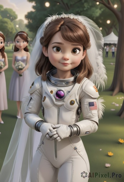 A child captured in a enchanting day